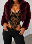 Sexy Backless Leopard Jumpsuit